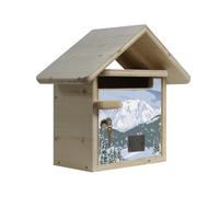 Boite aux lettres bois creastuce : mont-blanc courte