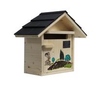 Boite aux lettres bois creastuce : provence courte prestige