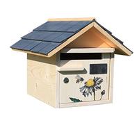 Boite AUX Lettres Bois, L'ABEILLE BUTINE, Prestige 1 Porte