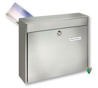 BURG WÄCHTER 18730 BURG WÄCHTER Briefkasten Borkum silber