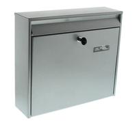 Boîte aux lettres - BURG-WÄCHTER - MAIL 5877 SI - Grand volume - Acier galvanisé - Argenté