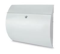 Boîte aux lettres - BURG-WÄCHTER - Toscana 856 W - Acier galvanisé - Blanc - Murale
