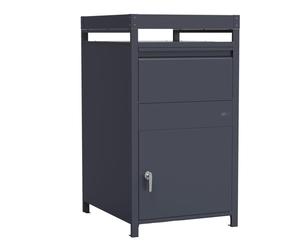 Boîte aux lettres colis louis anthracite