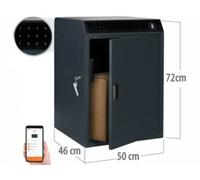 Boîte aux lettres connectée pour colis 46 x 72 x 50 cm AGT