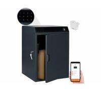 Boîte aux lettres connectée pour colis 46 x 72 x 50 cm avec passerelle réseau AGT