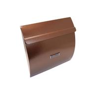 Boîte aux lettres, cuivre, format C4, 36x7,5x36 cm, Damech