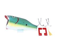 Boîte Aux Lettres De Poisson, Boîte Aux Lettres De Poisson à Grande Bouche en Métal Robuste, Installation Facile, Couleurs Vives, Boîte Aux Lettres De Poisson pour Jardin, Ferme Et Arrière-Cour