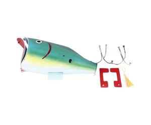 Boîte Aux Lettres De Poisson, Boîte Aux Lettres De Poisson à Grande Bouche en Métal Robuste, Installation Facile, Couleurs Vives, Boîte Aux Lettres De Poisson pour Jardin, Ferme Et Arrière-Cour