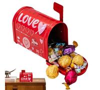 Boîte aux lettres de Saint-Valentin, boîte aux lettres créative pour la Saint-Valentin, boîte aux lettres compacte et décorative pour petit ami, petite amie, amoureux
