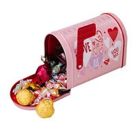 Boîte aux lettres de Saint-Valentin - Conteneur de lettres festif pour la salle de classe, porte-cartes décoratif | Solution créative de stockage de Noël pour cadeaux de fête d'échange d'étudiants