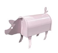 Boîte aux Lettres d'extérieur étanche pour Cour d'animaux - Support de courrier Rustique pour Jardin - Durable et résistant aux intempéries - Système de Montage Facile pour Une Utilisation