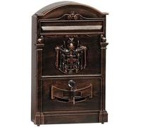 ARREGUI Residencia D-2151/B Boîte aux Lettres individuelle en Aluminium, Style Classique, Taille M (Courrier Format A4, Magazine), Boîte aux Lettres Murale décorative, Facile à Installer, Bronze