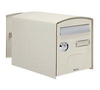 Boite aux lettres double face Dome ton pierre 1013