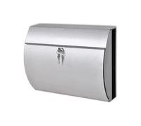 vidaXL Boîte aux lettres en acier inoxydable