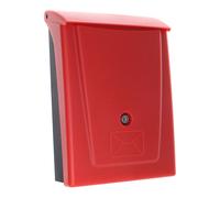 Boîte aux Lettres en plastique Profirst Mail PM 780 noire/rouge