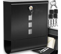 Boîte aux lettres étanche avec emplacement de papier journal anthracite LBX