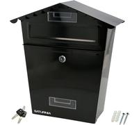 WOLFPACK LINEA PROFESIONAL 03081225 Saturnia Boîte aux Lettres Jardin House Noir 125 x 330 x 65 mm Multicolore