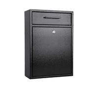 Boite aux Lettres Grande capacité et Grande Ouverture boîtes aux Lettres La poignée en Acier Inoxydable est sûre et fiable Taille:28.5 * 12 * 40 cm
