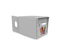 boîte aux Lettres Gris 2 Portes Vache de Coeur [VanLuc]