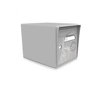 Boîte aux Lettres Gris Souris 1 Porte Paris est Belle