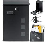 Boîte aux lettres Humberg 39x25,5x12 cm noir HM-864