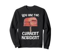 Boîte aux Lettres Humoristique pour travailleur Postal résident Actuel Sweatshirt