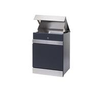 Boîte aux lettres HWC-K41 métal acier inoxydable galvanisé anthracite