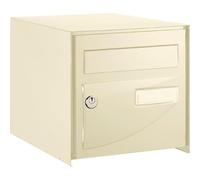 Boite à lettres Probat simple face DECAYEUX ton pierre RAL 1013 - 125964