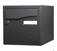 Boîte aux lettres antivandalisme grise Preface - Simple face RENZ