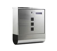 Boîte aux lettres Inox avec un tiroir de journal V2