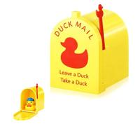 Boîte aux Lettres Magnétique Canard de Croisière, pour Portes de Cabine, Jeu Laissez Un Canard, Prenez Un Canard, Accessoire et Cadeau de Voyage Amusant