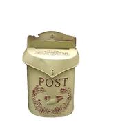 Boîte Aux Lettres Mailbox Rustic Wall Mounted Vintage Do Old Post Box Decorative Suggestion for Garden Antique Decor pour Le Bureau à Domicile(Color 6)