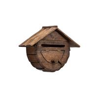 Boîte aux Lettres Mailbox Villa Bill Box Hanging Wall Outdoor Rainproof Suggestion Garden Supplies Retro House(Section A)