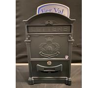 Boîte Aux Lettres Maurer ROYAL Aluminium Anthracite 26x9x41H Avec Serrure
