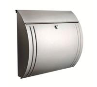 Boîte aux lettres Modena 3857 Ni H.335mm L.360mm P.127mm VA DIN C4 BURG-WÄCHTER