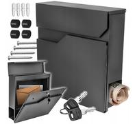 Boîte aux lettres moderne étanche avec l'anthracite x8