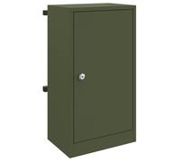 Boîte aux lettres moderne - vidaXL - Vert Olive - Acier allié - 30x20x55 cm - Imperméable - Serrure sécurisée