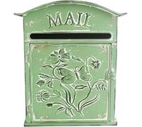 Boîte Aux Lettres Murale Boîte Aux Lettres Vintage Murale Murale Nostalgique Home Decor Décor Extérieur en Métal