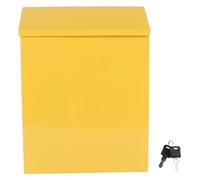 Boîte aux Lettres Murale Boîtes aux Lettres en métal, Serrure à clé montée, Verrouillage des Lettres, Mur de Dons, Suggestion, Support de courrier extérieur, Bulletin de Vote Vintage Spécial