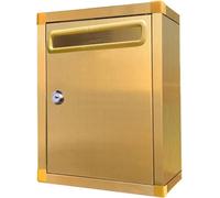 Boîte aux Lettres Murale, Construction en Acier Inoxydable résistant aux intempéries, Style extérieur Moderne, Conception Robuste et Durable