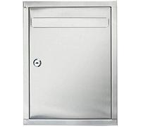 Boîte aux Lettres Murale en Acier Inoxydable épais avec Serrure, boîte à suggestions extérieure étanche