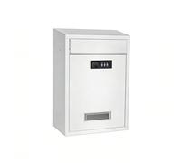 Boîte aux Lettres Murale en métal antirouille de Grande capacité pour Une Utilisation extérieure et au Bureau