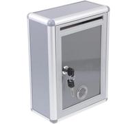 Boîte aux lettres murale ou autonome - Collecte sécurisée pour dons de bienfaisance et collecte de fonds - Construction durable