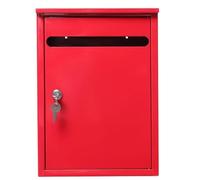 Boîte aux Lettres Murale sécurisée avec Serrure oîte aux Lettres Moderne pour la Maison, résistante aux intempéries et sécurisée pour Un Usage Quotidien