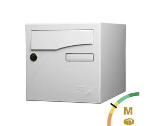 Boite aux lettres Préface 1 porte Blanc RAL 9016 M - RENZ - 231113