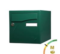 Boite aux lettres Préface 1 porte Vert RAL 6005 M - RENZ - 231111
