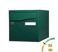 Boite aux lettres Préface 2 portes Vert mat RAL 6005M