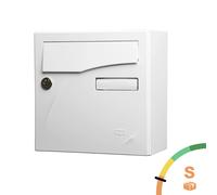 Boite aux lettres Préface compact Blanc RAL 9016 M - RENZ - 231133