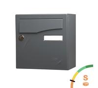 Boite aux lettres Préface compact Gris anthracite RAL 7016M - RENZ - 231134