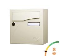 Boite aux lettres Préface compact Ivoire RAL 1015 M - RENZ - 231132